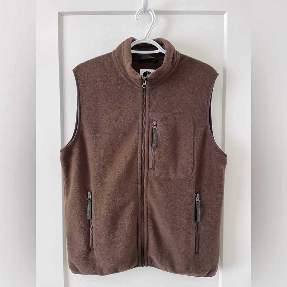 Polar fleece vest
